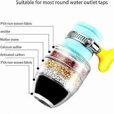 Tap filter Multilayer | Faucet filter | 5 Layer Activated Carbon Water Purifier Kitchen Tap Filter Bathroom Faucet Filter